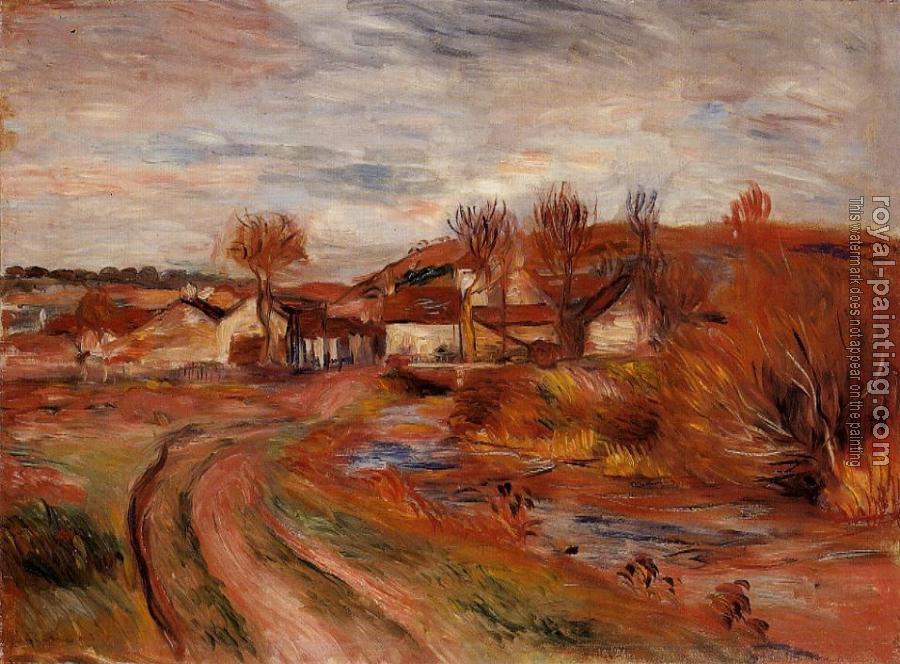 Pierre Auguste Renoir : Landscape in Normandy
